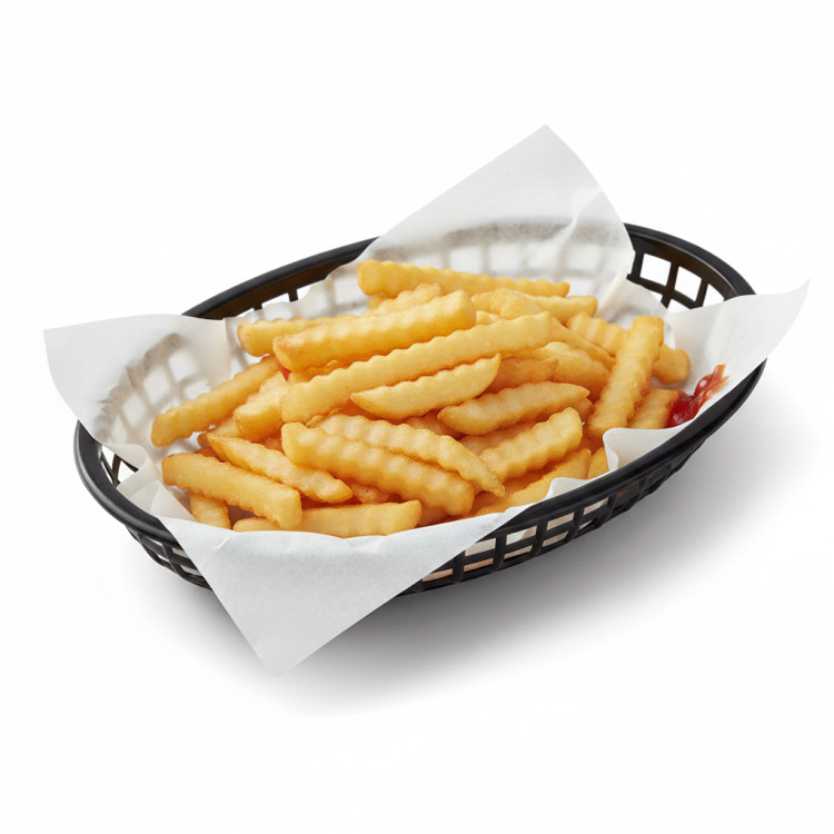 Heavy-Duty Polypropylene Food Basket Black 235×150×46mm | CaterEq CEJGM202