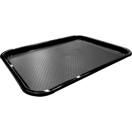 Serving Tray Polypropylene Rectangular 450x350x20 mm Black | CaterEq CEJGM304