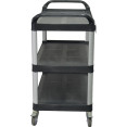 Professional 3-Tier Utility Trolley Cart 810x435x910mm | CaterEq CEJGM718