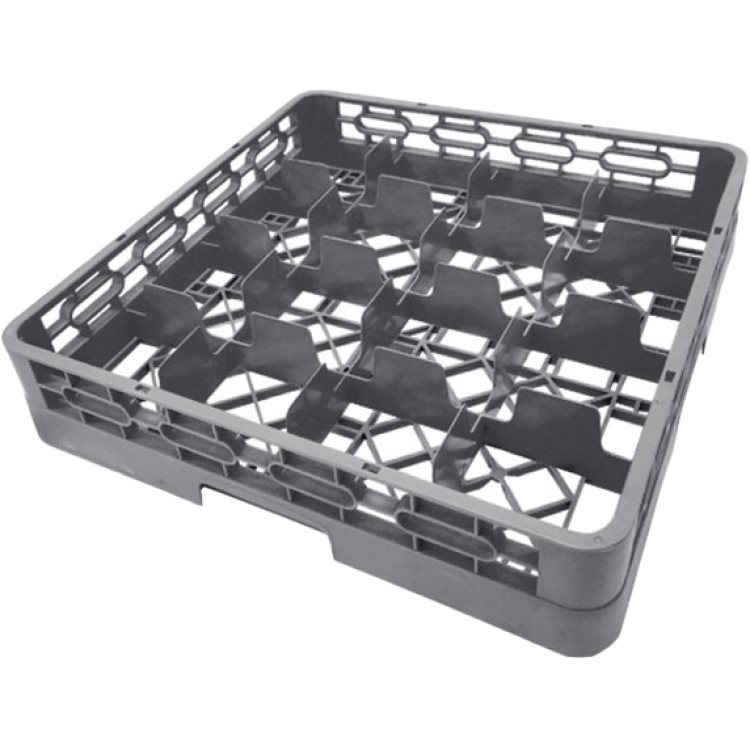 Commercial Cup/Glass Rack 16 Compartments 500x500x100mm | CaterEq CEJGM802