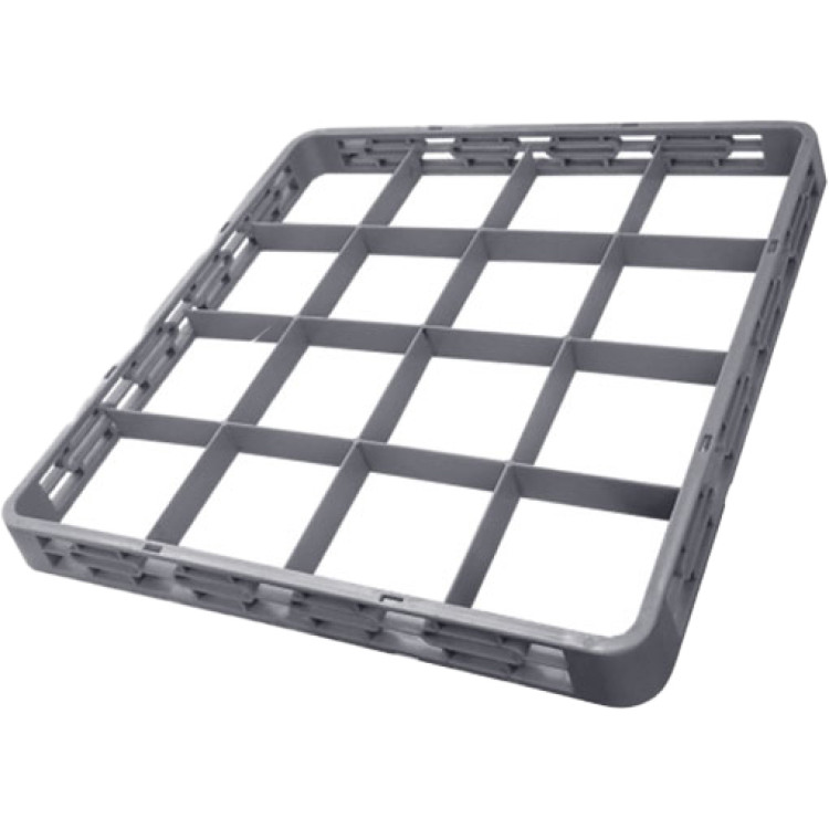 Commercial Cup/Glass Rack Extender 16 Compartments 500x500x50mm | CaterEq CEJGM812 Commercial Cup/Glass Rack Extender 16 Compartments 500x500x50mm | CaterEq CEJGM812