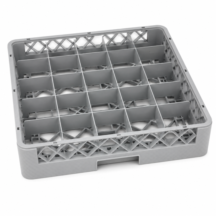 Commercial Cup/Glass Rack Extender 25 Compartments 500x500x50mm | CaterEq CEJGM816 Commercial Cup/Glass Rack Extender 25 Compartments 500x500x50mm | CaterEq CEJGM816