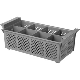 Commercial Cutlery Rack 8 Compartments 426x250x150mm | CaterEq CEJGM826 Commercial Cutlery Rack 8 Compartments 426x250x150mm | CaterEq CEJGM826