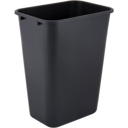 Commercial Open-Top Waste Bin 39 Litres 385x275x505mm Black | CaterEq CEJGM908 Commercial Open-Top Waste Bin 39 Litres 385x275x505mm Black | CaterEq CEJGM908