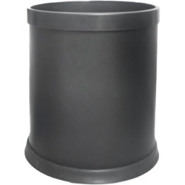 Commercial Open-Top Round Waste Bin 225x260mm Black | CaterEq CEJGM910