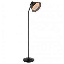 Infrared Patio Heater 2kW Free Standing Black - CEJHR2000S