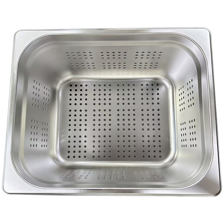 Stainless Steel GN 1/2 Perforated Pan 325×265×150mm | CaterEq CEJJD120
