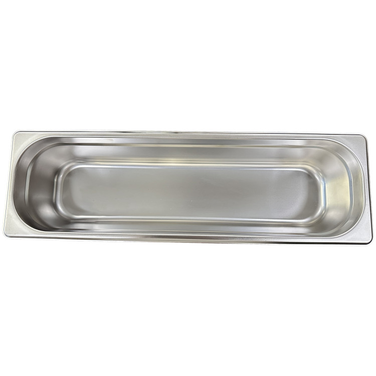 Stainless Steel GN 2/4 Pan 530×162×100mm | CaterEq CEJJD2410 Stainless Steel GN 2/4 Pan 530×162×100mm | CaterEq CEJJD2410
