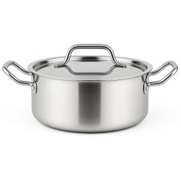 Professional Stainless Steel 1.2L Stew Pot 160mm| CaterEq CEJJD6206