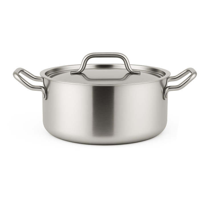 Professional Stainless 2.8L Steel Stew Pot 220mm| CaterEq CEJJD6212 Professional Stainless 2.8L Steel Stew Pot 220mm| CaterEq CEJJD6212
