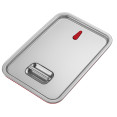 Stainless Steel & Silicone Sealing Gastronorm Container Lid GN 1/1| CaterEq CEJJD6502 Stainless Steel & Silicone Sealing Gastronorm Container Lid GN 1/1| CaterEq CEJJD6502