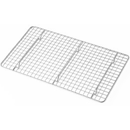 Stainless Steel Flat Grill Rack 1/1  455 × 255 × 15 mm| CaterEq  CEJJD6602