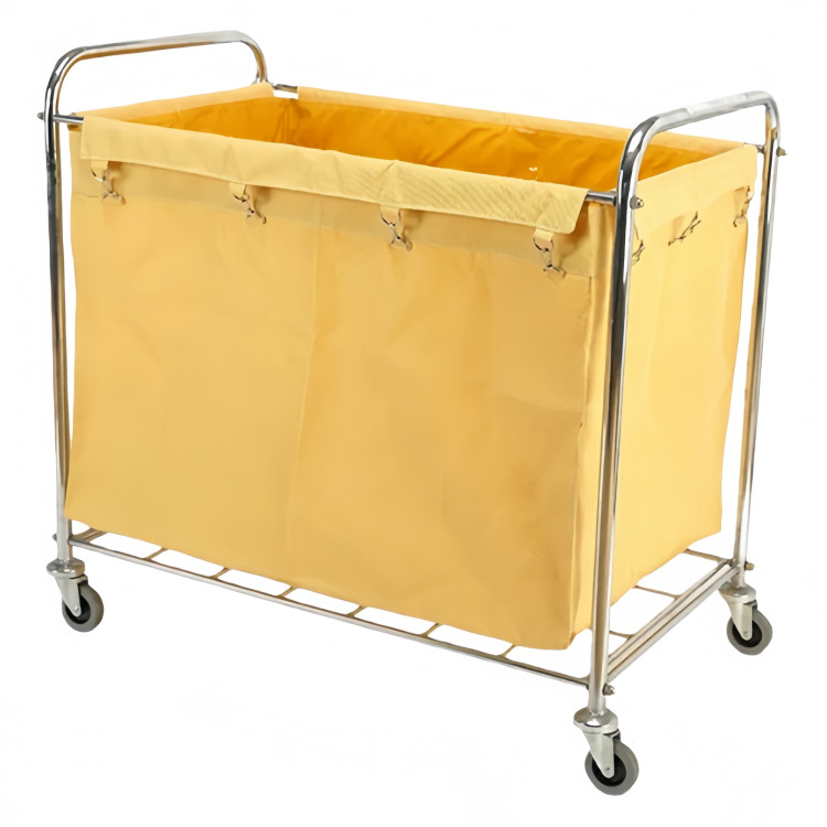 Commercial Stainless Steel Laundry Trolley  920×565×930 mm| CaterEq CEJSN220