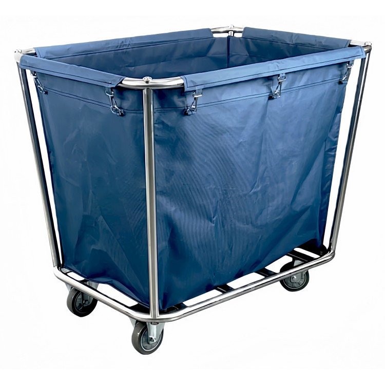 Commercial Stainless Steel Laundry Trolley 900×655×800 mm| CaterEq CEJSN224