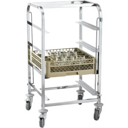 Dishwasher Basket Trolley Stainless Steel 4 Tier 505×550×1000mm| CaterEq CEJSN244