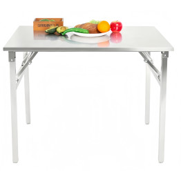 Stainless Steel Folding Table 1000×600×910mm | CaterEq CEJSN260