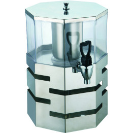 Commercial Juice Dispenser 4 litres Octagon - CEJVS4A