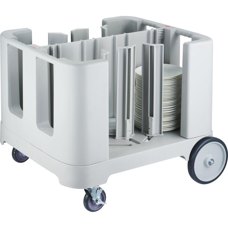 Commercial Adjustable 240 Dish Caddy 963x908x763mm Grey | CaterEq CEJWADCS240