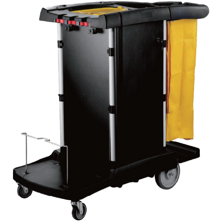 Professional Janitor High Capacity Cleaning Cart 1212×575×1115mm | CaterEq CEJWCCID