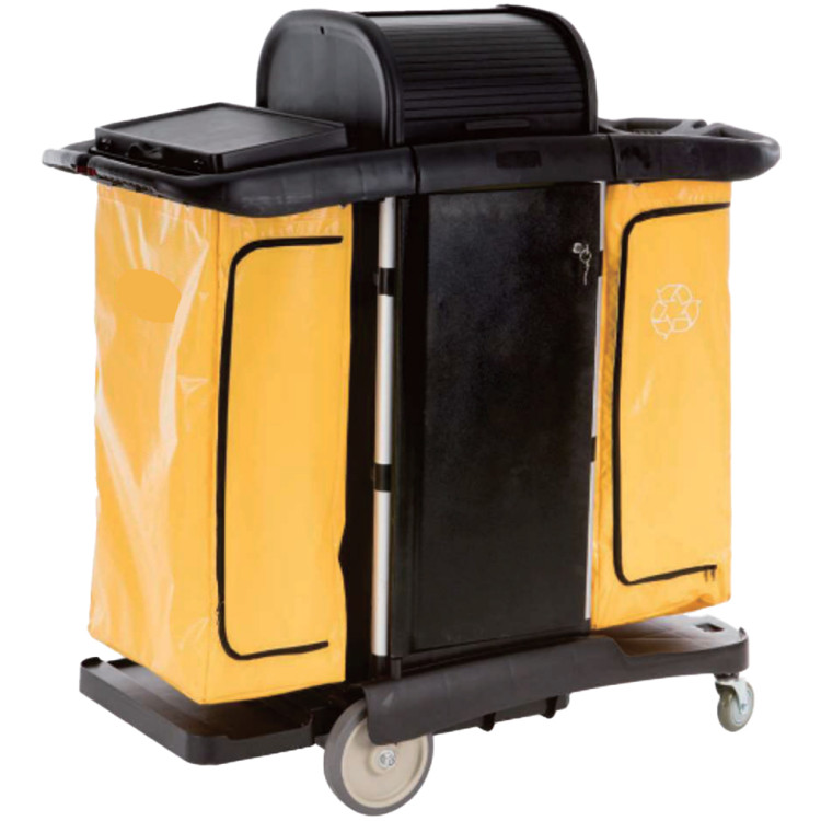 Professional Janitor High Capacity Medical Cleaning Cart 1300×575×1320mm | CaterEq CEJWCCMS Professional Janitor High Capacity Medical Cleaning Cart 1300×575×1320mm | CaterEq CEJWCCMS