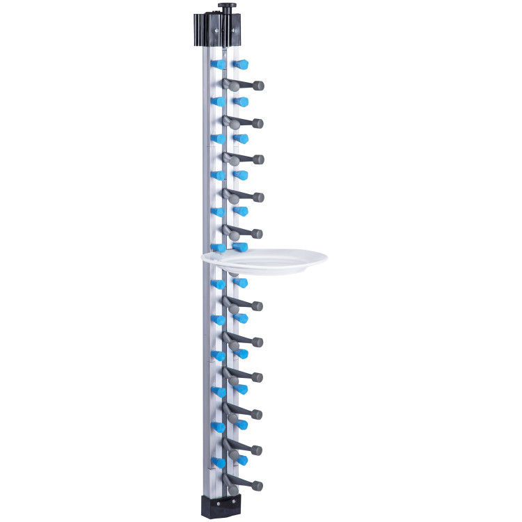 Commercial 12-Plate Wall-Mounted Plate Rack 120x100x1015mm | CaterEq CEJWWM12