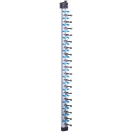 Commercial 18-Plate Wall-Mounted Plate Rack 120x100x1425mm | CaterEq CEJWWM18 Commercial 18-Plate Wall-Mounted Plate Rack 120x100x1425mm | CaterEq CEJWWM18