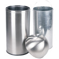 Commercial Push Lid Waste Bin 50 Litres Satin | CaterEq CEJY930050LSATIN Commercial Push Lid Waste Bin 50 Litres Satin | CaterEq CEJY930050LSATIN
