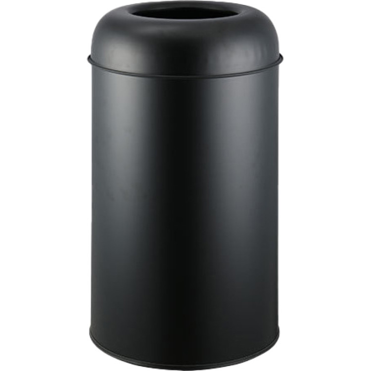 Commercial Open-Top Waste Bin 50 Litres Black | CaterEq CEJY980050LBLACK