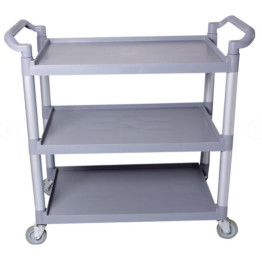 Professional Utility Trolley Multi-purpose 3 tier Grey1070x500x990mm - CEJYXUC407GREY