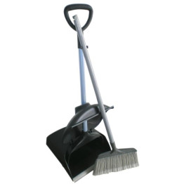 Plastic Lobby Dustpan and Broom set - CEJYXWRS1131