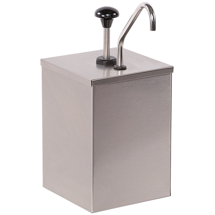 Commercial Condiment/Sauce Dispenser 1 pump Stainless steel - CEJZS001