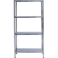 Galvanized Steel Shelving Unit 4-Tier 320kg Capacity (80kg per shelf) 900x400x1800mm | CaterEq CEKFT20 Galvanized Steel Shelving Unit 4-Tier 320kg Capacity (80kg per shelf) 900x400x1800mm | CaterEq CEKFT20