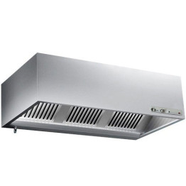 Box Wall type Extraction canopy with Filter & Fan & Lights & Speed control 1000x700x450mm - CEVHS107F
