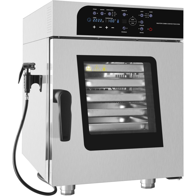 Commercial Electric Combi Oven 5 x GN 1/1 capacity with Steam Cooking Function - CEKNGCKW05