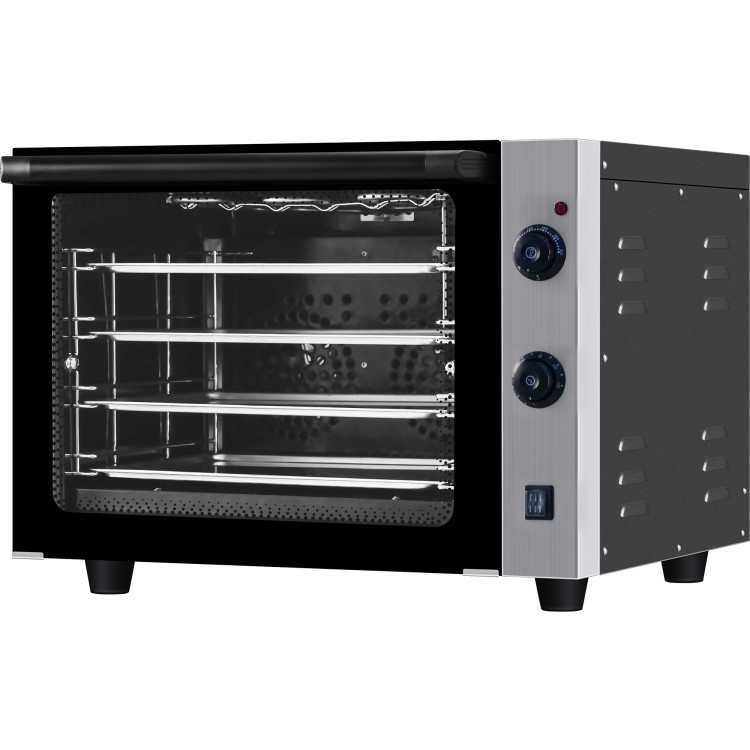 Commercial Electric Convection Oven 4 trays 440x320mm  Double Fan Manual Controls - CEKNGEC01C01