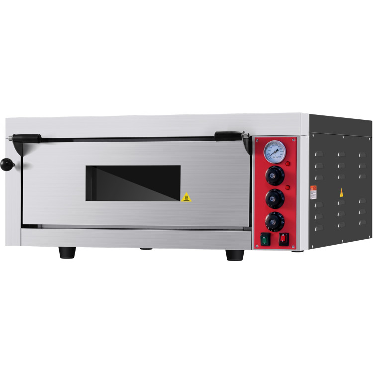 Commercial Pizza oven Electric 1 chamber 660x660mm Mechanical controls 5kW - CEKNGEP4T Commercial Pizza oven Electric 1 chamber 660x660mm Mechanical controls 5kW - CEKNGEP4T