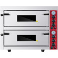 Commercial Double Pizza oven Electric 2 chamber 660x660mm Mechanical controls 9kW - CEKNGEP8T Commercial Double Pizza oven Electric 2 chamber 660x660mm Mechanical controls 9kW - CEKNGEP8T