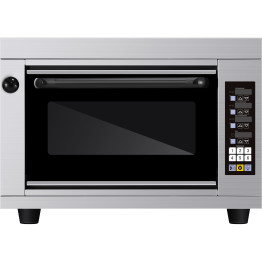 Commercial Electric Deck Combi Oven with Steam 350°c - CEKNGKPZ120M