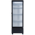 Commercial Upright Display Refrigerator 217 Litres Single Glass Door 3 Shelves Ventilated Cooling 615x580x1633mm | CaterEq CEKOBE304