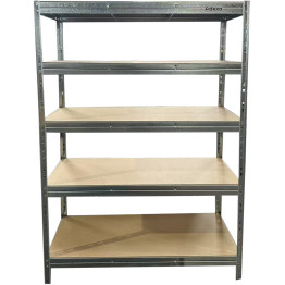 5-Tier Galvanized Heavy‑Duty Shelving Unit – 175 kg per Shelf | CaterEq CEKRT35 5-Tier Galvanized Heavy‑Duty Shelving Unit – 175 kg per Shelf | CaterEq CEKRT35