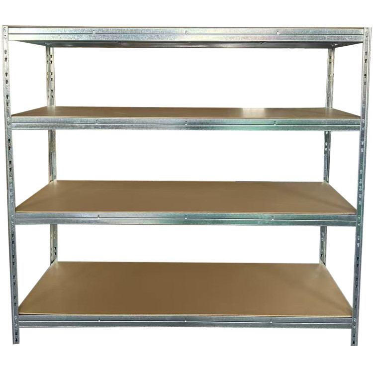 4-Tier Galvanized Heavy‑Duty Shelving Unit – 250kg per Shelf | CaterEq CEKRT43 4-Tier Galvanized Heavy‑Duty Shelving Unit – 250kg per Shelf | CaterEq CEKRT43