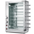 Commercial Electric Chicken Rotisserie Oven 7 Rods 4kW 760x380x900mm | CaterEq CEKTE7T