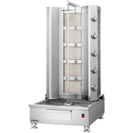 Commercial Gas Shawarma/Gyros/Kebab Grill 620x620x1245mm | CaterEq CEKTQ1250 Commercial Gas Shawarma/Gyros/Kebab Grill 620x620x1245mm | CaterEq CEKTQ1250
