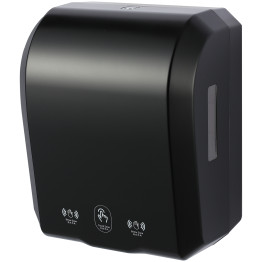 Commercial Automatic Universal Roll Paper Dispenser Black 300×217×362mm | CaterEq CEKW7396BLACK Commercial Automatic Universal Roll Paper Dispenser Black 300×217×362mm | CaterEq CEKW7396BLACK