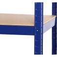 Commercial Blue Heavy Duty Mobile Shelving Unit 5 Shelves 875kg Loading Capacity 900x450x1800mm - CEKWH20