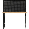 Professional Steel Workbench with Pegboard 150kg Table Load 25kg Pegboard Load 1220x660x1460mm | CaterEq CEKWT1220 Professional Steel Workbench with Pegboard 150kg Table Load 25kg Pegboard Load 1220x660x1460mm | CaterEq CEKWT1220