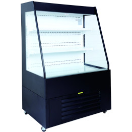 Multi Deck Refrigerator 300 litres with Night Curtain Black 900x700x1540mm - CELG1200M2W Multi Deck Refrigerator 300 litres with Night Curtain Black 900x700x1540mm - CELG1200M2W