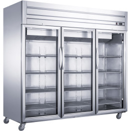 Triple Glass Door Fridges