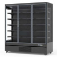 1715L Triple Glass Door Upright Display Refrigerator – 1880 × 720 × 2030 mm Grey| CaterEq CELKL212