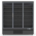 1715L Triple Glass Door Upright Display Refrigerator – 1880 × 720 × 2030 mm Grey| CaterEq CELKL212